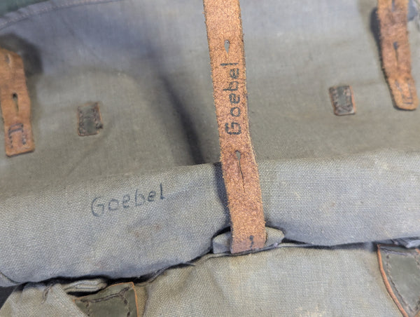 M31 1937 Breadbag Aluminum Hardware Repairs Goebel