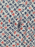 Symbols Novelty Print Dress <br> (B-41" W-35" H-41")