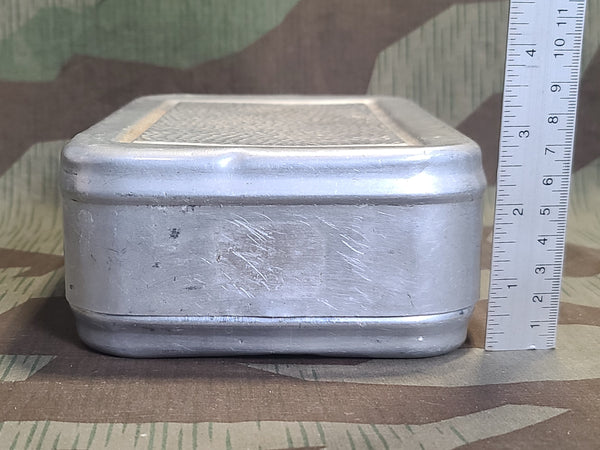 Rectangular Bread Tin Pebbled Lid