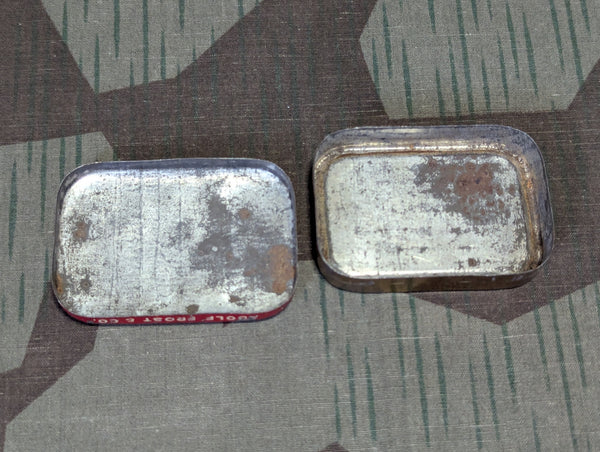 Menthol-Lakritz Perlen Cough Drops Tin