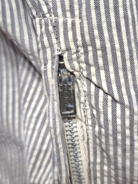 Navy WAVES Work Uniform Seersucker Dress <br> (B-38" W-29" H-37")