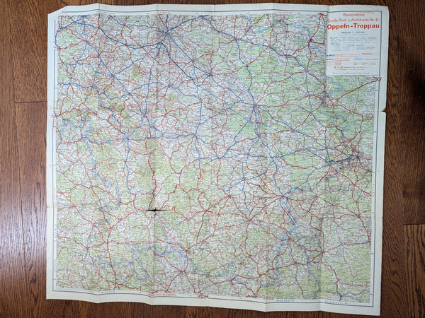 Oppeln Troppau Road Map
