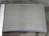 German Hygiene Kit in Gray Leather Case Bakelite Pieces