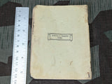 Gott Mit Uns 1914 Military Prayer Booklet