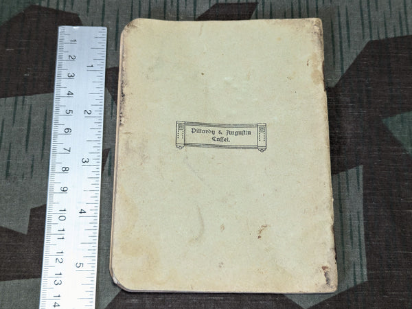 Gott Mit Uns 1914 Military Prayer Booklet