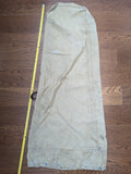 German Tan Canvas with Red Stripe Bag