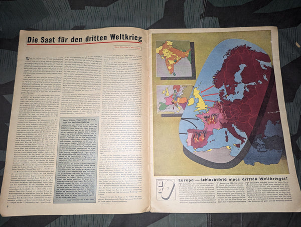 2 May 1943 Signal Magazine in German No. 10 (ROA, POWs, Croatia, WW3, etc)