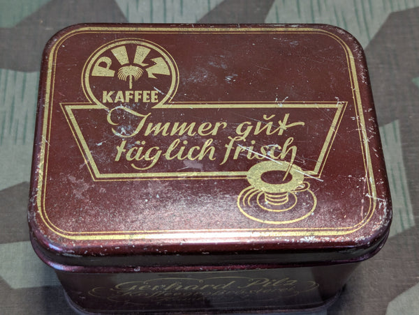 Pilz Kaffee Coffee Sales Tin