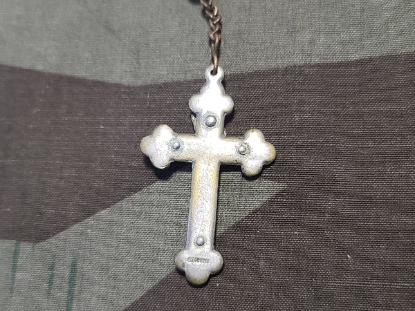 German Rosary with Off-White Beads