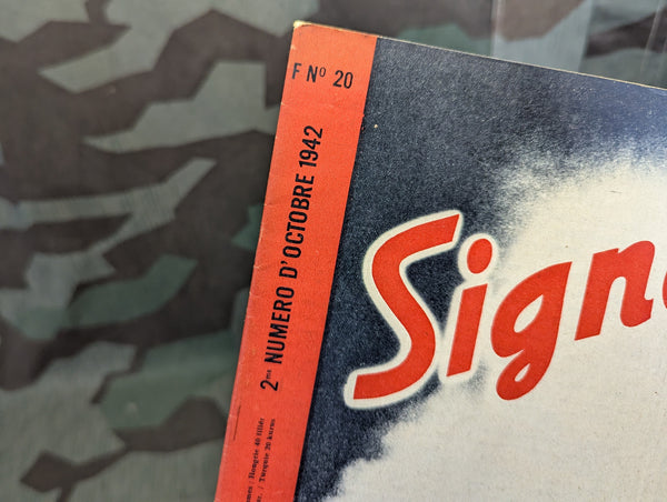 2 October 1942 Signal Magazine in French No. 20 (Schutzpolizei)
