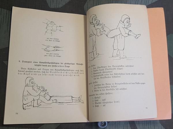 Erste Hilfe Luftschutz Book