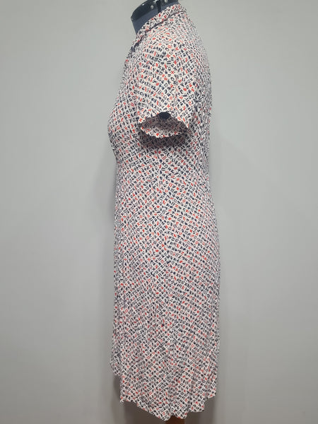 Symbols Novelty Print Dress <br> (B-41" W-35" H-41")