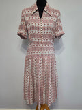 Pink Buddha Stained Glass Novelty Print Dress <br> (B-39" W-30" H-38")