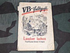 Volkischer Beobachter Landser Lachen Soldier's Humor Book