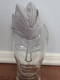 WAVES Seersucker Garrison Cap (Size 20)