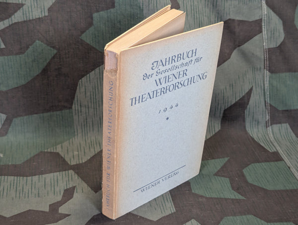 1944 Vienna Theater Research Studies Year Book
