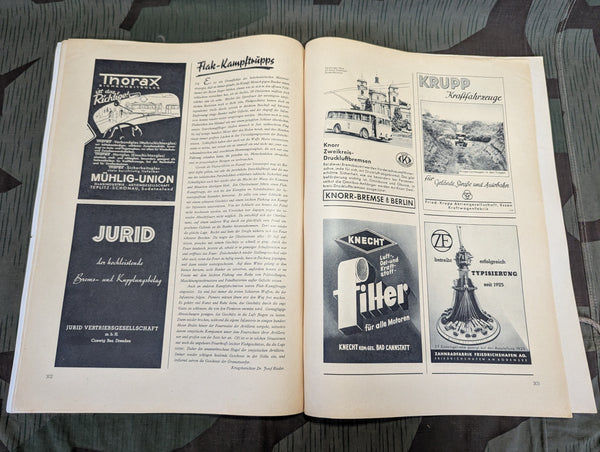 Motor Schau Magazine July 1942 Heft 7