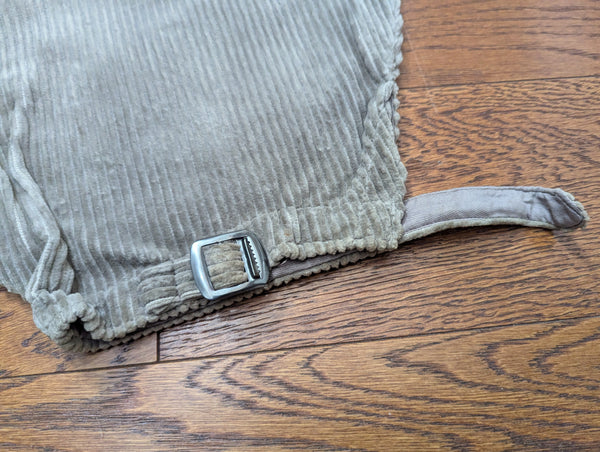 German Gray Corduroy Gray Plus Four Trousers (Small)