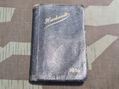 Heerbrandt 1936 Tages-Merkbuch Day Planner Pocket Calendar