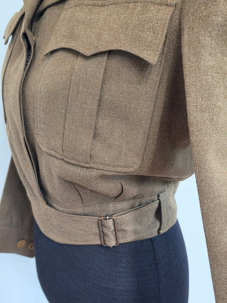 Women's French / British Made Ike Jacket <br> (B-38" W-29")