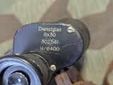 Dienstglas 6X30 with Bakelite Case