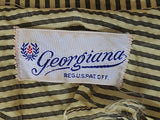 Lightweight Yellow Stripe Dress <br> (B-40" W-28" H-40")