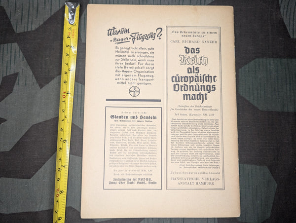 Wille und Macht 15 August 1941 Heft 16