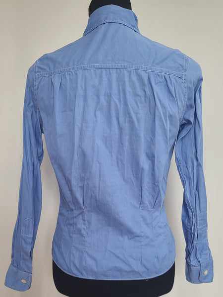 WAVES Reserve Blue Blouse <br> (36" bust)