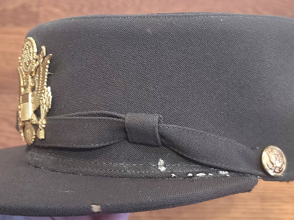 WAC Officer OD Hobby Hat Stetson AS-IS (Size 22 1/2)