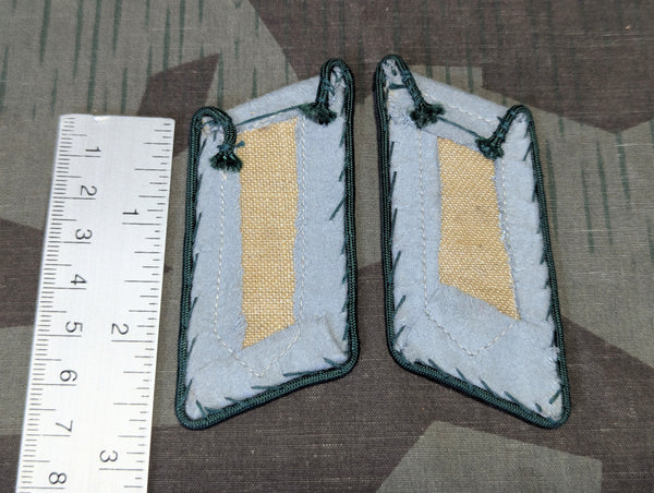 Original Wehrmacht Administration Official Collar Tabs