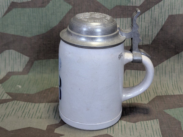 WWI Kgl. Hofbräuhaus München 0,5L Krug with Lid Martin Pauson