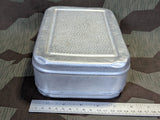 Rectangular Bread Tin Pebbled Lid