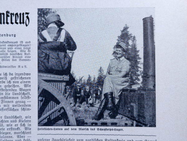 Was Ihr Wollt Magazine Heft 4 1937 With Dress Pattern (Lotta Svärd)