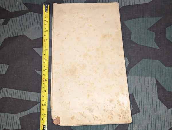 Afrika Karte Wehrmacht Tornisterschrift 1939/40
