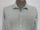 Green Print German Civilian Shirt (48" Chest)