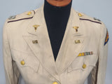 Army Nurse Beige Jacket (as-is) <br> (34" Bust)