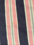 Pink and Dark Blue Striped Dress <br> (B-36" W-27" H-38")