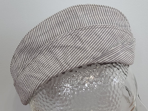 WAVES Seersucker Garrison Cap (Size 20)