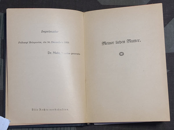 Mein Nazareth Catholic Prayer Book 1930 and Papers (1913-1937)