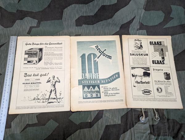 Neuform-Rundschau Magazines Lot of 3