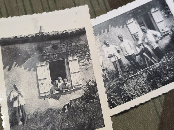 Lot of 3 RAD Photos (on a Farm?)