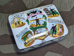Reproduction 1886 Hanove Pionier Porcelain Keepsake Box