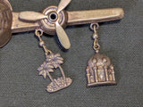 B-25 Plane Pin with City Charms
