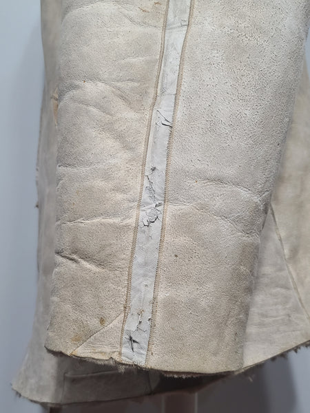 German Winter Lamb Coat G.I. Used