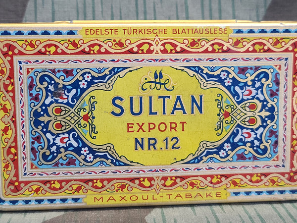 Sultan Nr.12 Cigarette Tin