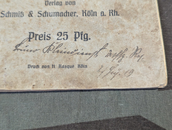 German French Russian WWI Dictionary