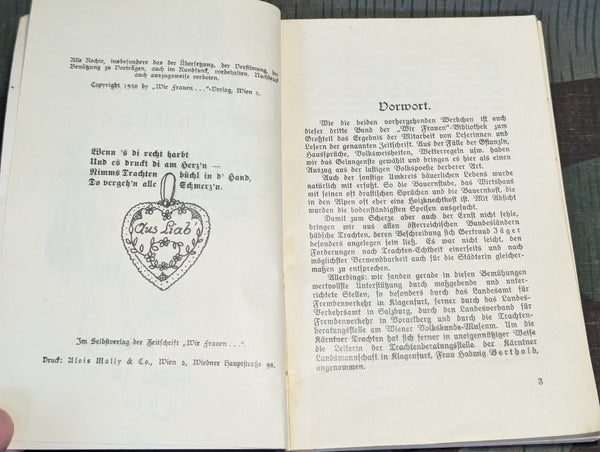 Das Lustige Trachtenbuch 1938