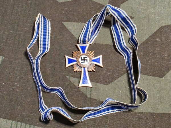 Original Mother's Cross in Bronze with Ribbon