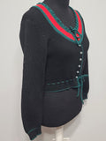 German Traditional Knit Cardigan Sweater (BDM) (Medium/Large)