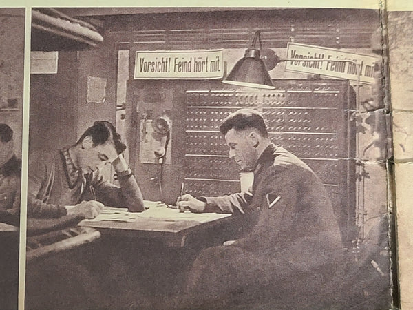 Erika Magazine Februar 1940 (Nr. 8) (Feldpost, Snowball Fights, Drawings)